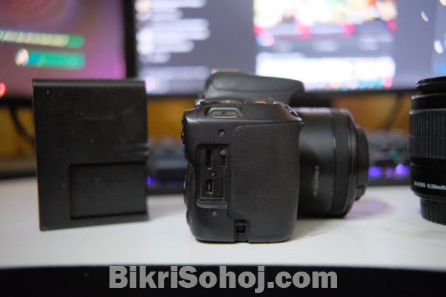 canon 200d + 50mm stm + 18-55mm kit lens
